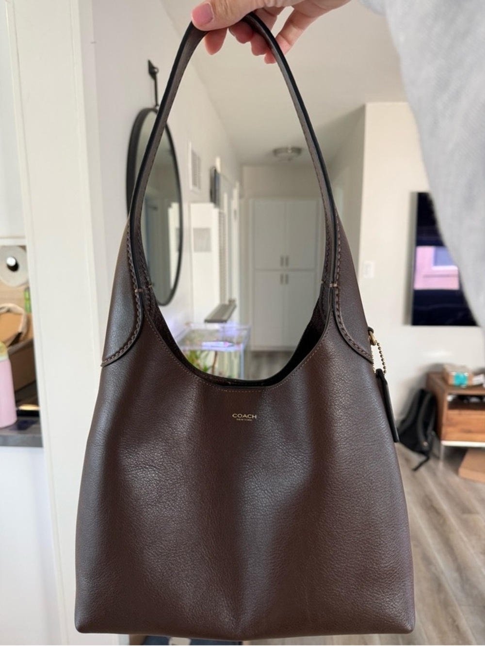 Coach Brooklyn Shoulder Bag 28 Maple
